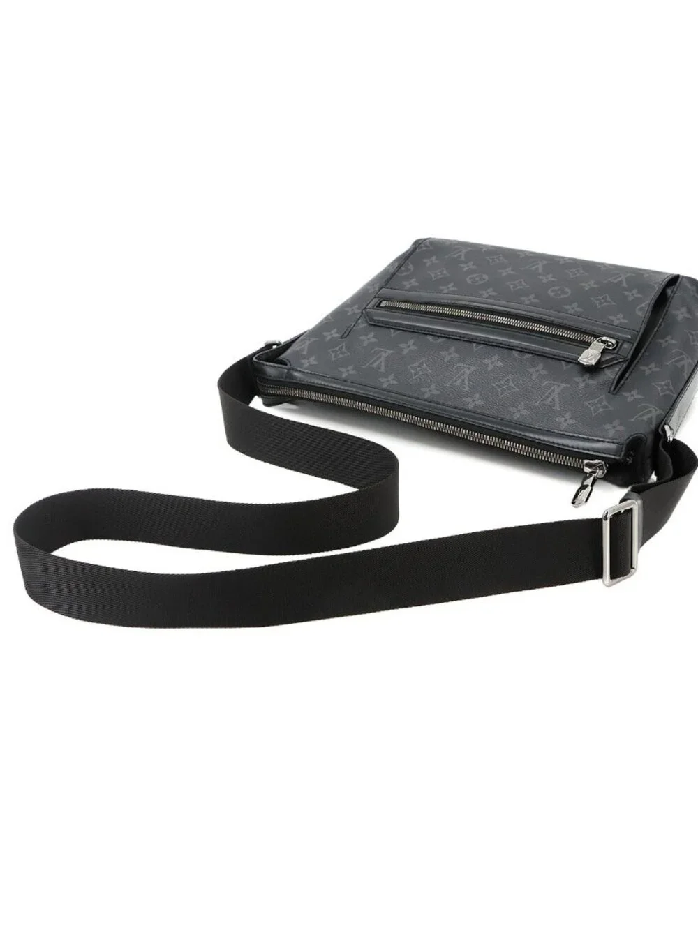 Louis Vuitton Monogram Eclipse Odyssey Messenger PM Shoulder Bag